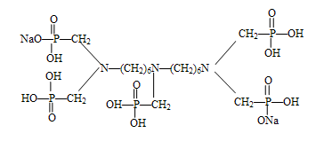 BHMTPH·PN (Na2) 雙1，6-亞己基三胺五甲叉膦酸鈉 